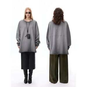 Loala Office ombré oversized sweatshirt s